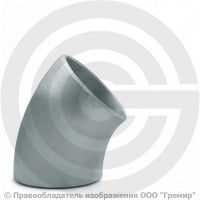 Отвод 325х8 (Ду-300) оцинкованный 45 градусов ГОСТ 17375 Отвод 325х8 (Ду-300) оцинкованный 45 градусов ГОСТ 17375