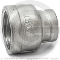 Муфта нержавеющая AISI 304 переходная Ду 25-20 (1"-3/4")