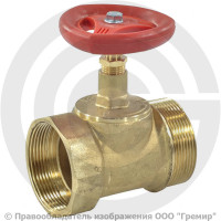 Клапан запорный латунный муфтовый Ду-50 Ру-16 ВР-НР (ВН-НАР) (Т<200°С) 15б1п Цветлит Клапан запорный латунный муфтовый Ду-50 Ру-16 ВР-НР (ВН-НАР) (Т<200°С) 15б1п Цветлит