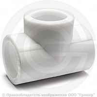 Тройник PP-R белый Дн 32 Pro Aqua Тройник PP-R белый Дн 32 Pro Aqua