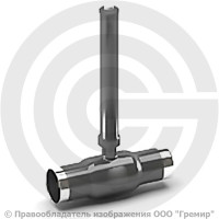 Кран стальной под приварку с удлиненным штоком Ду-50 Ру-40 L=1500мм LD КШ.Ц.П. 050.040.Н/П Кран стальной под приварку с удлиненным штоком Ду-50 Ру-40 L=1500мм LD КШ.Ц.П. 050.040.Н/П