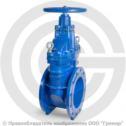 Задвижка чугунная фланцевая Ду-300 Ру-10 (Т<75°С) 30ч39р (МЗВ) Зав. им. Гаджиева