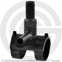 Седелка ПЭ100 электросварная Дн 225-32 Ру-16 SDR11 с фрезой EUROSTANDARD