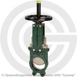 Задвижка шиберная односторонняя с выдвижным штоком Ду-200 Ру-10 (Т<80°С) VG4400 Tecofi