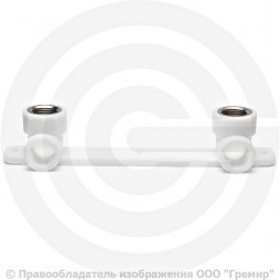 Планка PP-R монтажная белая ВР (ВН) Дн 25-1/2" VALFEX