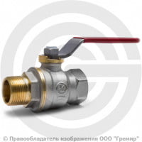 Кран латунный Ду-8 (1/4") Ру-42 ВР-НР (ВН-НАР) никель полнопроходной рычаг Giacomini R914L Кран латунный Ду-8 (1/4") Ру-42 ВР-НР (ВН-НАР) никель полнопроходной рычаг Giacomini R914L