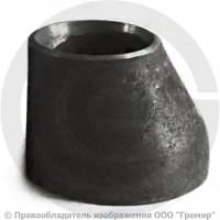 Переход ПЭ 76х5-57х3 (Ду 65-50) стальной (Ст.20) эксцентрический ГОСТ 17378