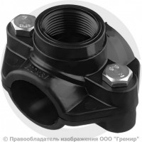 Седелка ПЭ Дн 40-3/4" ВР (ВН) Ру-16 с резьбовым выходом VALFEX Седелка ПЭ Дн 40-3/4" ВР (ВН) Ру-16 с резьбовым выходом VALFEX