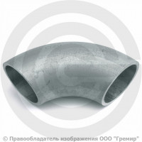 Отвод 159х10 (Ду-150) оцинкованный 90 градусов ГОСТ 17375 Отвод 159х10 (Ду-150) оцинкованный 90 градусов ГОСТ 17375