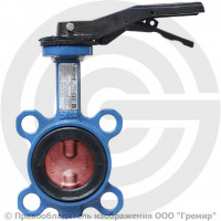 Затвор дисковый поворотный межфланцевый Ду-150 Ру-16 с нержавеющим диском Giacomini R59W Затвор дисковый поворотный межфланцевый Ду-150 Ру-16 с нержавеющим диском Giacomini R59W
