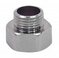 Переход латунный (переходник) НР-ВР (НАР-ВН) Ду 32-50 (1 1/4"-2") никель SantechSystems