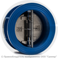 Клапан обратный двухстворчатый чугунный межфланцевый Ду-100 Ру-16 (Т<110°С) ств чугун CB3448N Tecofi Клапан обратный двухстворчатый чугунный межфланцевый Ду-100 Ру-16 (Т<110°С) ств чугун CB3448N Tecofi