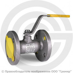 Кран стальной фланцевый Ду-20 Ру-40 L=140мм полнопроходной LD КШ.Ц.Ф. 020.040.П/П