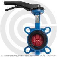 Затвор дисковый поворотный межфланцевый Ду-65 Ру-16 EPDM с чугунным диском Tecofi VPI4448-02EP Затвор дисковый поворотный межфланцевый Ду-65 Ру-16 EPDM с чугунным диском Tecofi VPI4448-02EP