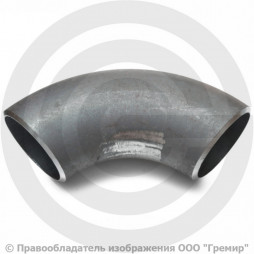 Отвод П90 219х16 (Ду-200) стальной (Ст.20) 90 градусов ГОСТ 17375