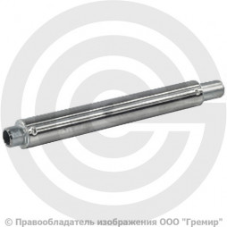 Компенсатор сильфонный осевой однослойный с кожухом из алюминия и внутренним экраном Ду-15 Ру-16 L=285мм под приварку патрубки оц. сталь DEK Hortum