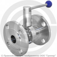 Затвор нержавеющий дисковый поворотный фланцевый Ду-65 (2 1/2") Ру-10 с нержавеющим диском NK-DZf65/4 Затвор нержавеющий дисковый поворотный фланцевый Ду-65 (2 1/2") Ру-10 с нержавеющим диском NK-DZf65/4