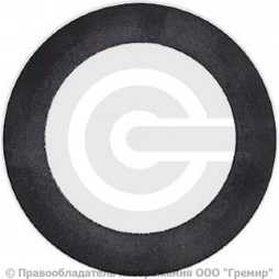 Прокладка фланцевая резиновая МБС А-400-10 Ду-400 Ру-10 ГОСТ 15180-86