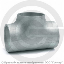 Тройник 159х6-133х5 (Ду 150-125) оцинкованный переходной ГОСТ 17376