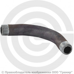 Отвод гнутый 21,3х2,8 (Ду-15) стальной (Ст.20) 90 градусов шовный резьба-резьба исп.1 из труб ГОСТ 3262 КАЗ