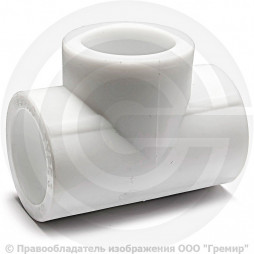 Тройник PP-R белый Дн 160 Pro Aqua