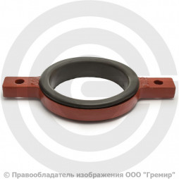 Кольцо опорное чугунное SML Ду-250 с гальванизированной резиной Китай