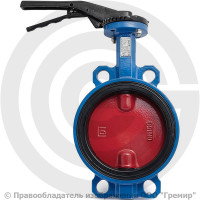 Затвор дисковый поворотный межфланцевый Ду-150 Ру-16 EPDM с чугунным диском Tecofi VPI4448-02EP Затвор дисковый поворотный межфланцевый Ду-150 Ру-16 EPDM с чугунным диском Tecofi VPI4448-02EP