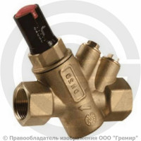 Клапан балансировочный автоматический латунный муфтовый Ду-15 Ру-25 ВР (ВН) Kvs=0.412м3/ч без ниппелей R206A Giacomini Клапан балансировочный автоматический латунный муфтовый Ду-15 Ру-25 ВР (ВН) Kvs=0.412м3/ч без ниппелей R206A Giacomini