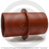 Труба опорная чугунная безраструбная SML Ду-50 для стояка Китай