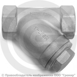 Фильтр сетчатый нержавеющий AISI 316 (CF8M) Ду-8 (1/4") Ру-40 ВР (ВН) (Т<180°С) ABRA YS-3000