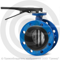 Затвор чугунный поворотный фланцевый Ду-250 Ру-10 из чугуна EPDM с чугунным диском ABRA BUV-FL226 Затвор чугунный поворотный фланцевый Ду-250 Ру-10 из чугуна EPDM с чугунным диском ABRA BUV-FL226