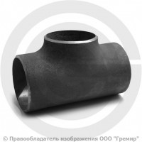 Тройник 76х3,5-57х3 (Ду 65-50) стальной (Ст.20) переходной Китай Тройник 76х3,5-57х3 (Ду 65-50) стальной (Ст.20) переходной Китай