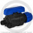Кран ПНД компрессионный Дн 20-1/2&quot; Ру-16 НР (НАР) VALFEX