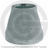 Переход 159х6-108х6 (Ду 150-100) оцинкованный концентрический ГОСТ 17378