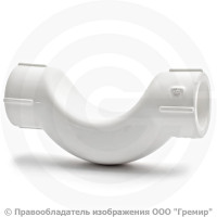 Обвод PP-R короткий белый Дн 20 с муфтами Pro Aqua Обвод PP-R короткий белый Дн 20 с муфтами Pro Aqua