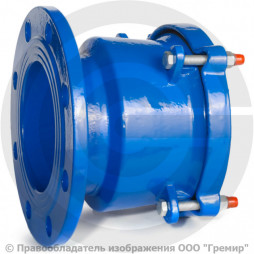 Патрубок фланец-раструб компенсационный ПФРК ВЧШГ Ду-125