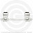 Планка PP-R монтажная белая ВР (ВН) Дн 25-1/2&quot; PRO VALFEX