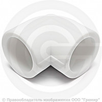 Угольник PP-R белый Дн 32 90гр Pro Aqua Угольник PP-R белый Дн 32 90гр Pro Aqua