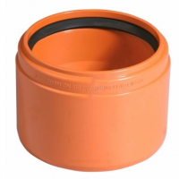 Переход НПВХ (ПВХ) коричневый Дн 110 б/нап на раструб керамической трубы Ostendorf KGUSM Переход НПВХ (ПВХ) коричневый Дн 110 б/нап на раструб керамической трубы Ostendorf KGUSM