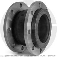 Компенсатор резиновый фланцевый (гибкая вставка) Ду-150 Ру-10 EPDM ABRA EJF Компенсатор резиновый фланцевый (гибкая вставка) Ду-150 Ру-10 EPDM ABRA EJF