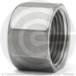 Заглушка нержавеющая AISI 304 6-ти гранная ВР (ВН) Ду-20 (3/4")