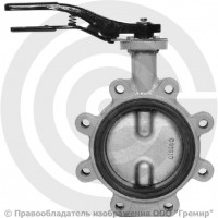 Затвор дисковый поворотный межфланцевый Ду-65 Ру-16 с чугунным диском Giacomini R59FL Затвор дисковый поворотный межфланцевый Ду-65 Ру-16 с чугунным диском Giacomini R59FL