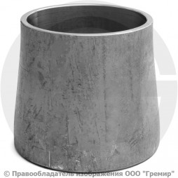 Переход 89х8-76х6 (Ду 80-65) 12х18н10т концентрический ГОСТ 17378