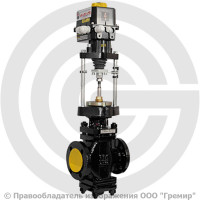 Клапан регулирующий чугунный фланцевый Ду-25 Ру-16 Kvs=8м3/ч 25ч940нж Клапан регулирующий чугунный фланцевый Ду-25 Ру-16 Kvs=8м3/ч 25ч940нж