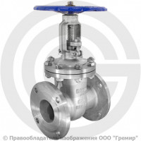 Задвижка нержавеющая фланцевая Ду-100 (4") Ру-16 NK-ZK100/4 Задвижка нержавеющая фланцевая Ду-100 (4") Ру-16 NK-ZK100/4