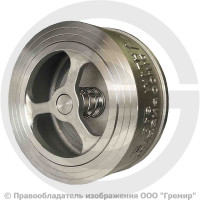 Клапан обратный осевой нержавеющий межфланцевый Ду-50 Ру-25 (Т<200°С) D71-H71W-16/25 ABRA Клапан обратный осевой нержавеющий межфланцевый Ду-50 Ру-25 (Т<200°С) D71-H71W-16/25 ABRA