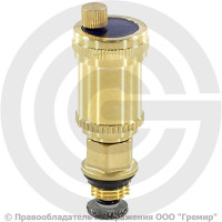 Воздухоотводчик автоматический латунный Ду-15 (1/2"-3/8") Ру-10 НР (НАР) прямой с отсечным клапаном SantechSystems Воздухоотводчик автоматический латунный Ду-15 (1/2"-3/8") Ру-10 НР (НАР) прямой с отсечным клапаном SantechSystems