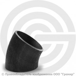 Отвод П30 76х3,5 (Ду-65) стальной (Ст.20) 30 градусов ГОСТ 17375