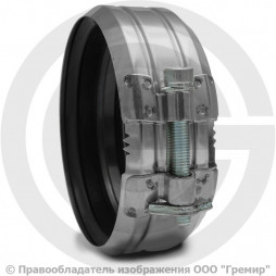 Хомут стальной оцинкованный SML Ду-50 Rapid Китай