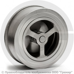 Клапан обратный осевой нержавеющий AISI 304 межфланцевый Ду-50 (2") Ру-40 (Т<250°С) NK-CSP50/4